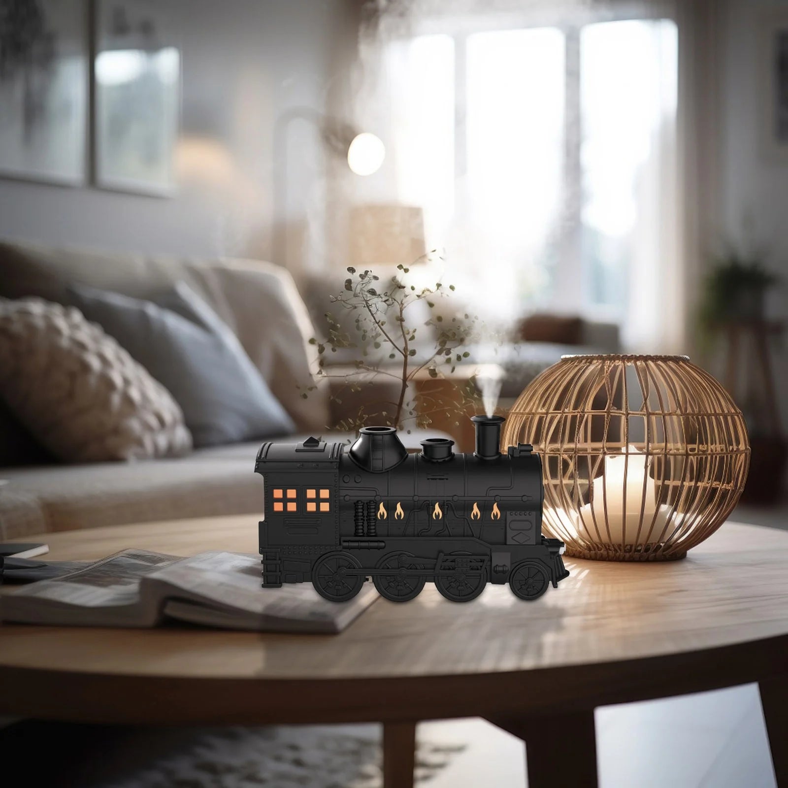 Train Coil Humidifier Coil 2025 New Coil Aromatherapy Home Bedroom Essential Oil Aromatherapy Machine