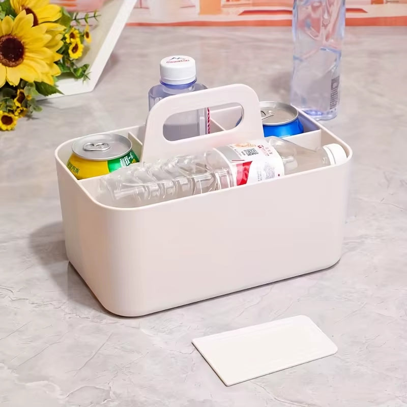 Multi Functional Storage Basket with Handle! Easy to Organize Portable Pencil and Pencil Holder Pencil Case