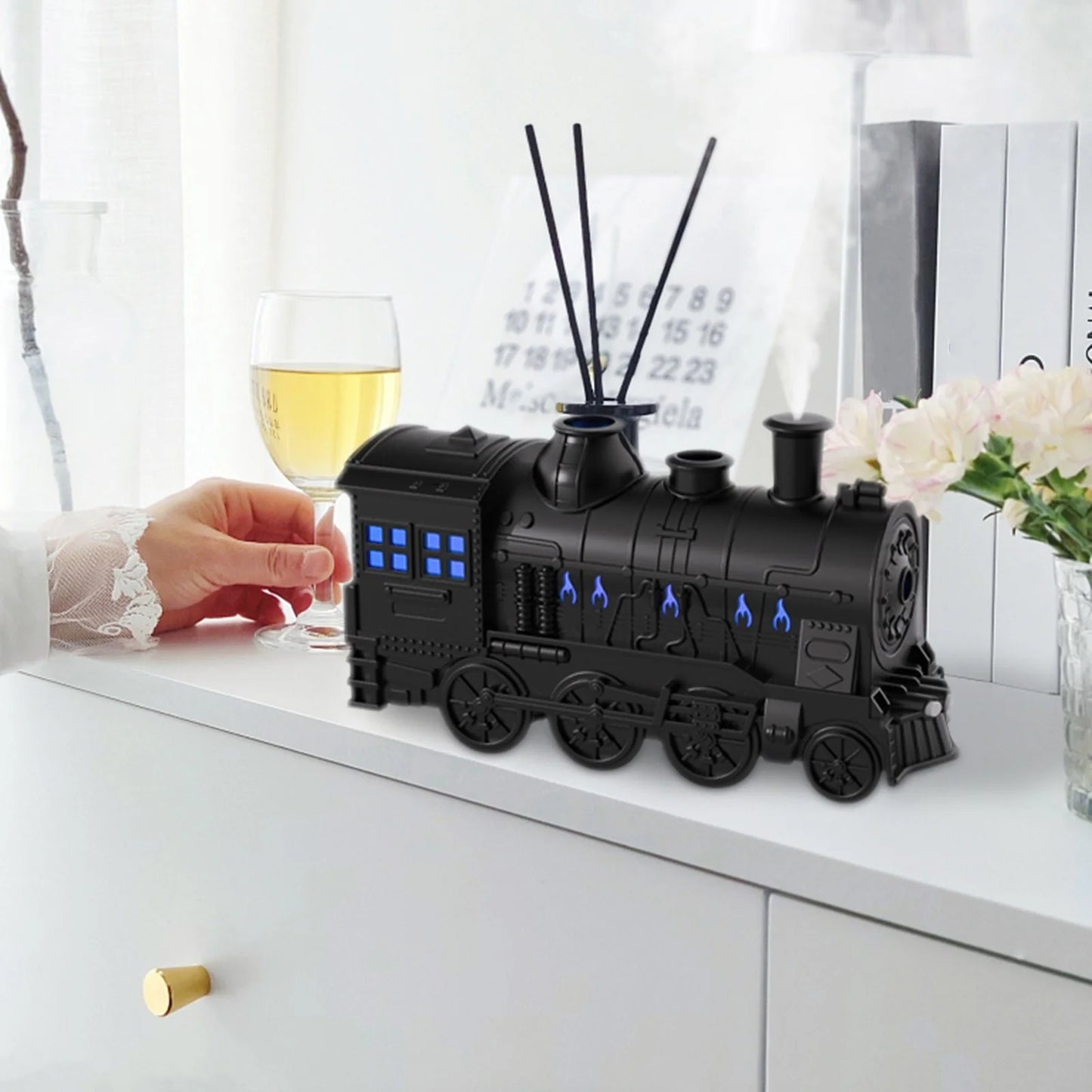 Train Coil Humidifier Coil 2025 New Coil Aromatherapy Home Bedroom Essential Oil Aromatherapy Machine
