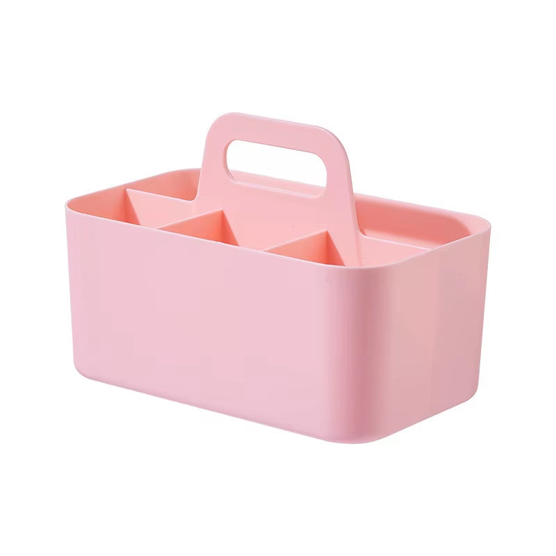 Multi Functional Storage Basket with Handle! Easy to Organize Portable Pencil and Pencil Holder Pencil Case